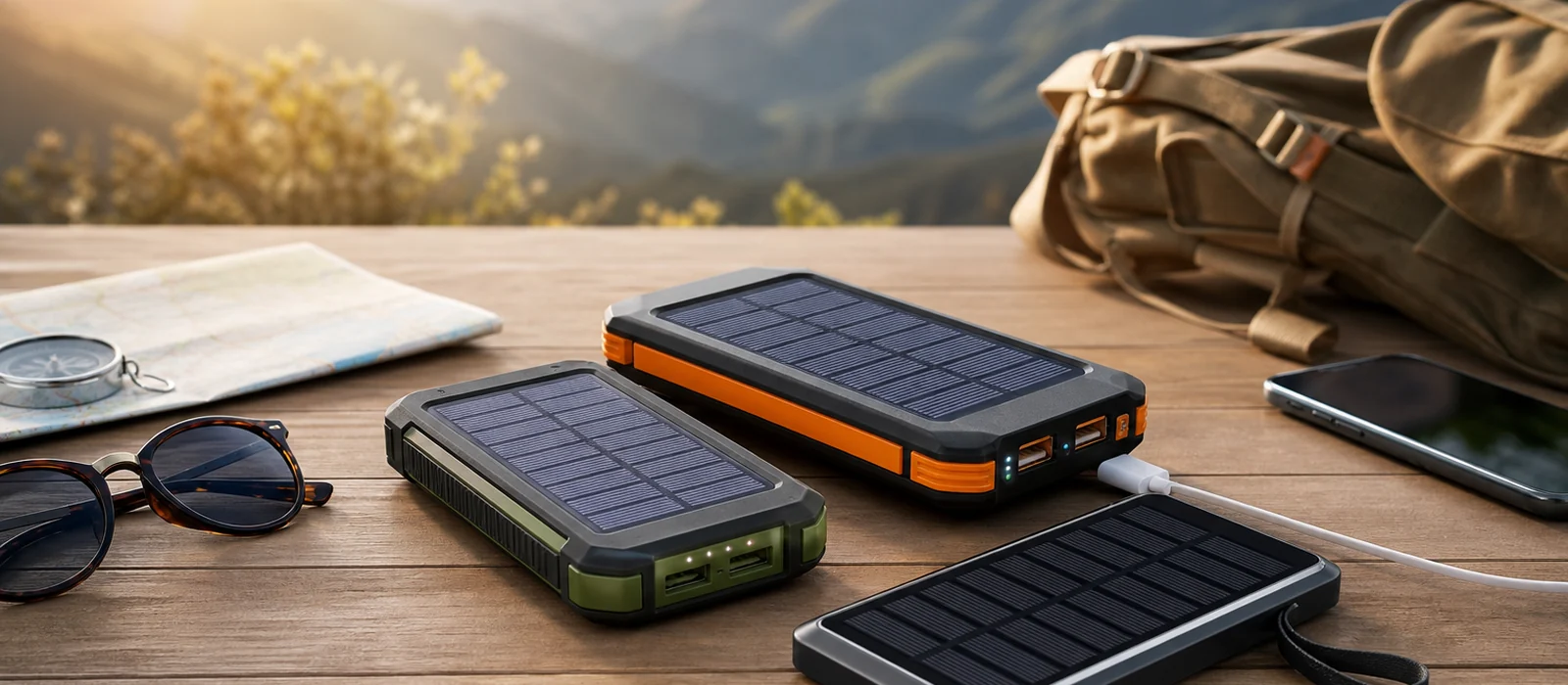 Solar Chargers & Power Banks